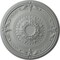 Ekena Millwork Athens Ceiling Medallion (Fits Canopies up to 3 5/8"), 26 1/4"OD x 3 1/4"P, Primed White CM27AT - alternate 1